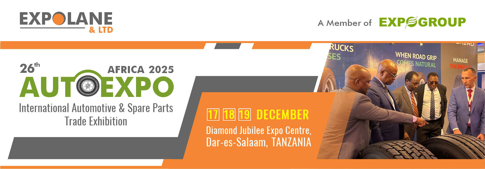 Autoexpo TANZANIA 2025 Banner