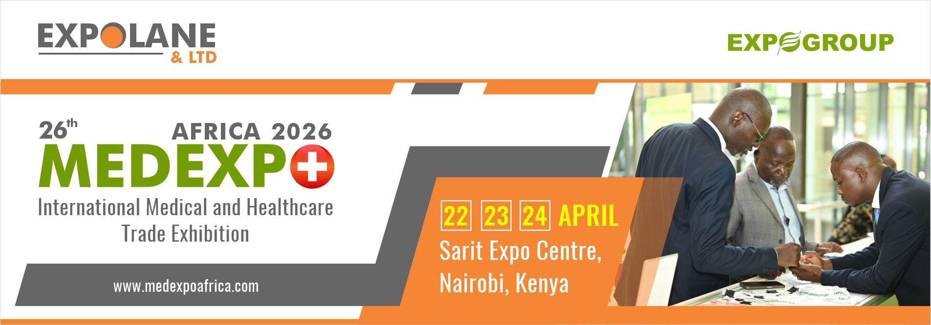 Medexpo Kenya 2026 Banner